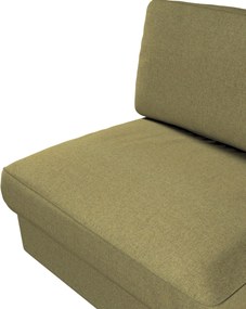 Poťah na neskladacie kreslo Kivik farba produktu zelená látka zapletaná