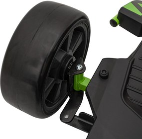 Ramiz Detská motokára na batérie Fast 3 Drift čierna + funkcia driftu + motory 2x150W + LED rádio + pásy