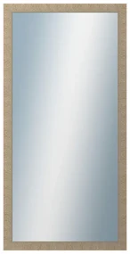 DANTIK - Zrkadlo v rámu, rozmer s rámom 60x120 cm z lišty Golf Champagne (2490)