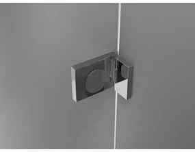 Mexen Lunar, výklopný sprchový kút ľavý 95 x 90 cm, 8mm číre sklo, chrómový profil, 834-095-090-01-00-L