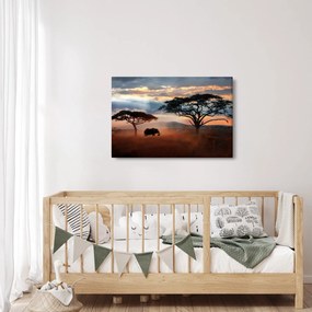 Obraz - Národný park Serengeti, Tanzánia, Afrika (90x60 cm)