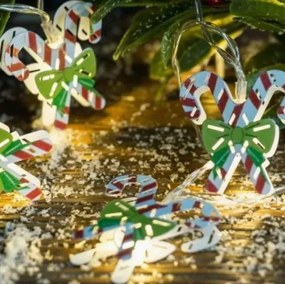 Sada 3 svetelných LED reťazí BestBerg / 3 motívy / 2 m