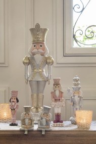 Vianočné dekoratívne soška Louskáčka Merry Christmas - 9 * 7 * 22 cm