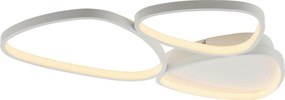 XXXLutz STROPNÉ LED SVIETIDLO, 69,5/46,5/6,2 cm - Interiérové svietidlá - 006930087201