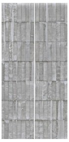 Súprava posuvnej záclony - Concrete Tile Wallpaper -2 panely