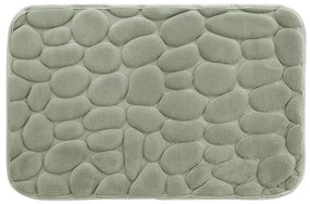 Zelená kúpeľňová predložka 50x80 cm Ricochet – douceur d'intérieur