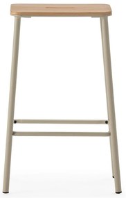 Krémovobiele barové stoličky v súprave 2 ks (výška sedadla 65 cm) Abba – Marckeric