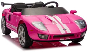 Elektrické autíčko pre deti Ford GT ružové