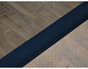 Tmavomodrá zamatová čalúnená dvojlôžková posteľ s úložným priestorom s roštom 160x200 cm Jade - Bobochic Paris