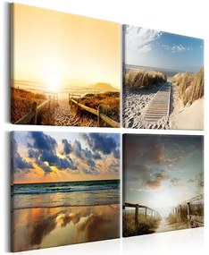 Obraz - On The Beach of Dreams Veľkosť: 40x40, Verzia: Na talianskom plátne