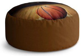Taburet Circle basketbal, hnedá