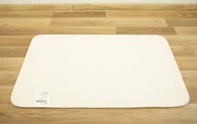 Kúpeľňový koberček Coral Velvet krémový