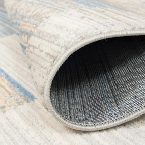 TA Koberec G498B BIELA/D_MODRÁ PORTLAND HIL Rozmer: 80x150 cm