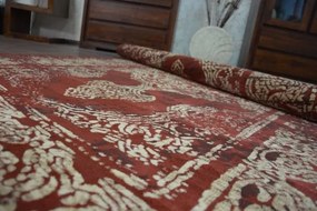 Koberec Drop jasmine 456 Rust/D.beige