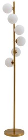 Scala Balls Milky stojacia lampa čierna 160 cm