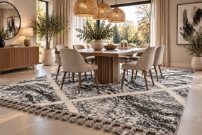 Koberec London 887 GREY rozmery koberec: 160x230 cm