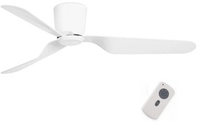 FARO 33471N - Stropný ventilátor PEMBA biela + diaľkové ovládanie