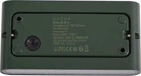 Moderné vonkajšie nástenné svietidlo tmavozelené 17,5 cm vrátane LED IP65 - Batt