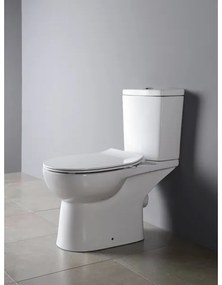 Sapho - Kombinované WC, zadný odpad, keramika/biela