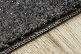 Sada kúpeľňových koberčekov SYNERGY glamour / lurex, sivá