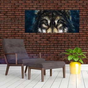 Obraz - Vlk (120x50 cm)
