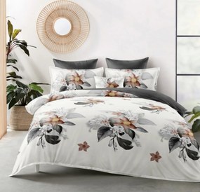 3 dielne Flanelové obliečky polycotton Amanda 200x140cm+90x70cm