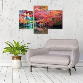 Obraz - Orientálna krajina (90x60 cm)
