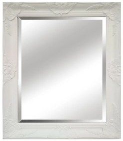 Zrkadlo na stenu Malkia Typ 13 - biela