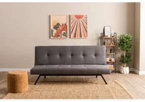 Dvojmiestna rozkladacia pohovka BAKU sivá