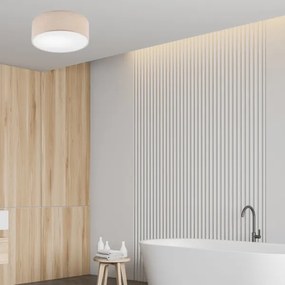 Stropné svietidlo MONTE 1xE27/60W/230V, priemer 35 cm, hnedé