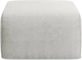 Svetlosivá ženilková podnožka Lani – Makamii