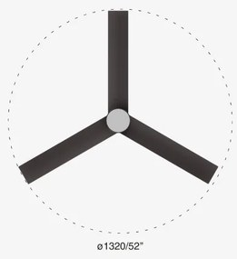 FARO 34291-1TW - LED Stmiev. ventilátor CRUISER LED/20W/230V 2700/4000/6500K + DO