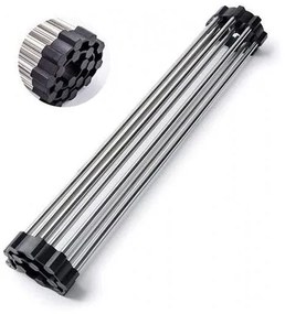 Mexen príslušenstvo, zvíjací odkvapávač pre kuchynský drez, čierna, 660949-70