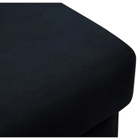 Tmavomodrá zamatová podnožka Kyoto – Cosmopolitan Design