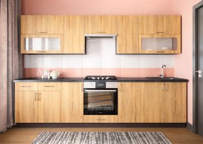 Kuchynská linka 300 FIJONA, dub wotan-wenge