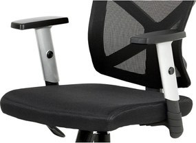 Sconto Kancelárska stolička PETER čierna