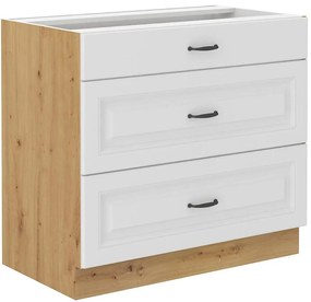 Skrinka do kuchyne Mat/Artisan 80D 3S BB