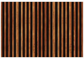 Samolepiaca tapeta imitácia drevené lamely na čiernom podklade