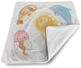 Sablio Deka pre bábätko Podmorská partia - 80x100 cm