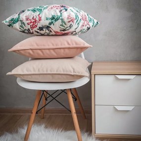 INTERMEDIC SK Dekoratívny vankúš Plyš 45x45 cm - púdrový ružový