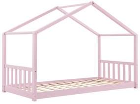 InternetovaZahrada - Detská posteľ Paulina 90 x 200 cm - ružová