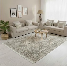 DC Koberec Exclusive 249 tmavá vizion zlatá Rozmer: 140×190 cm