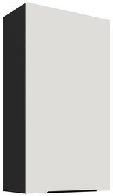 Kuchynská skrinka Aria-Wh/Bl Anti Fingerprint 60g-108 1f