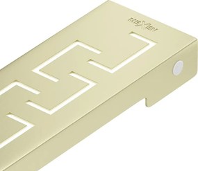 Mexen Flat M15 kryt na líniový odtok 80 cm, zlatý kartáčovaný - 1A24080
