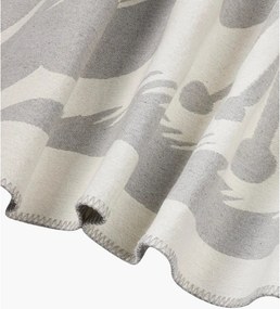 Svetlosivá deka 165x200 cm Lino – noo.ma