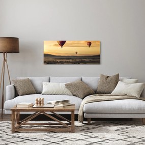 Obraz - lietajúce balóny (120x50 cm)