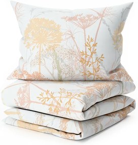 Obliečky z Renforcé bavlny CARAWAY krémové Rozmer obliečky: 70 x 90 cm | 140 x 200 cm