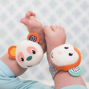 Hrkálky na ruku Opička a Panda