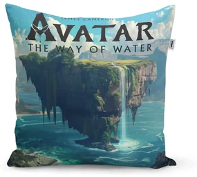 Sablio Vankúš Avatar The Way of Water Plávajúci ostrov - 50x50 cm