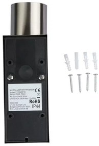 Vonkajšie nástenné svietidlo so senzorom 2xGU10/35W/230V IP44